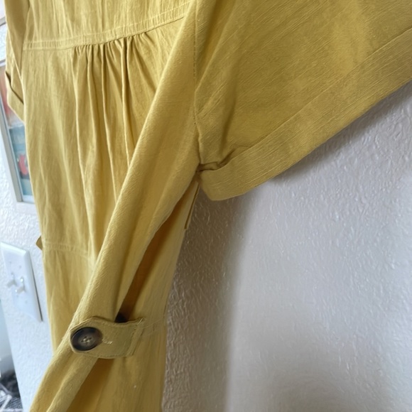 Entro Button Down Dress - Picture 3 of 6